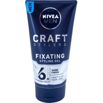 Men Craft Stylers Fixating Shine - Gél na vlasy